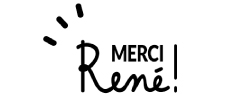 Logo Merci René !